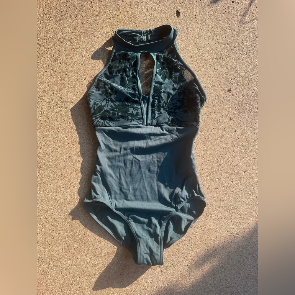 Adult Small Green Bloch Dance Leotard